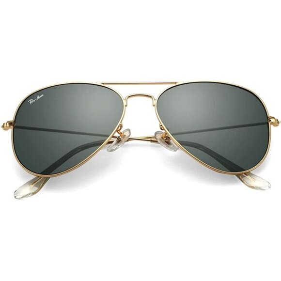 Accessories - Classic Aviator Sunglasses for Men Women 100% Real Glass Lens